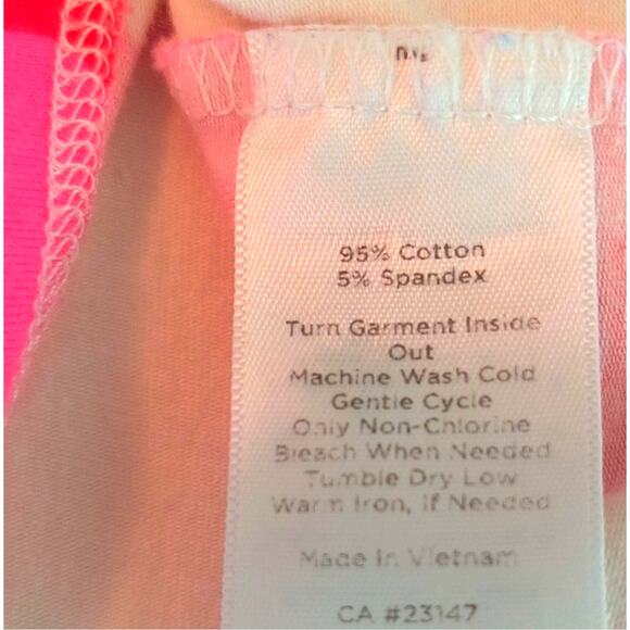 Talbots 3/4 Sleeve Tee Wmn's Plus Sx X White Red Pink Floral Boat Neck Pullover - Picture 12 of 13